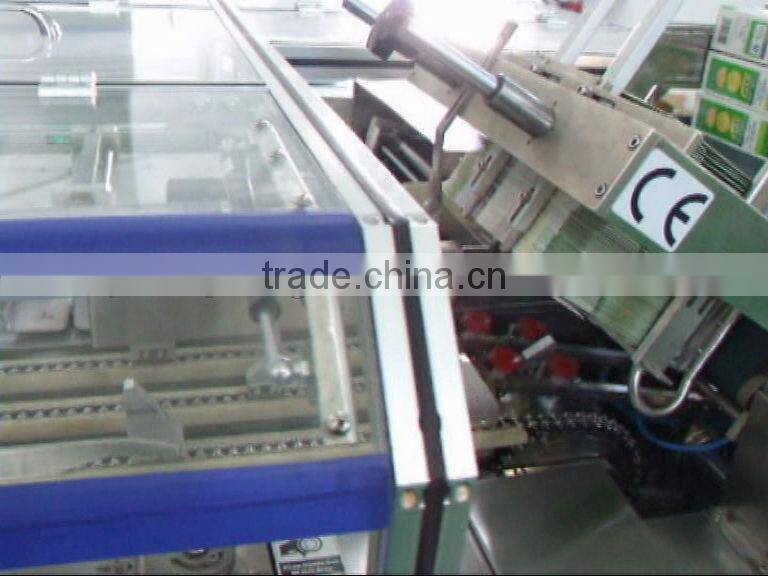 DPF60 full automatic corn flakes carton box packing machine