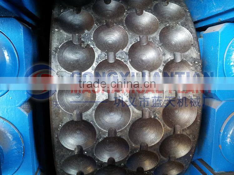 Strong pressure gypsum briquette ball press machine