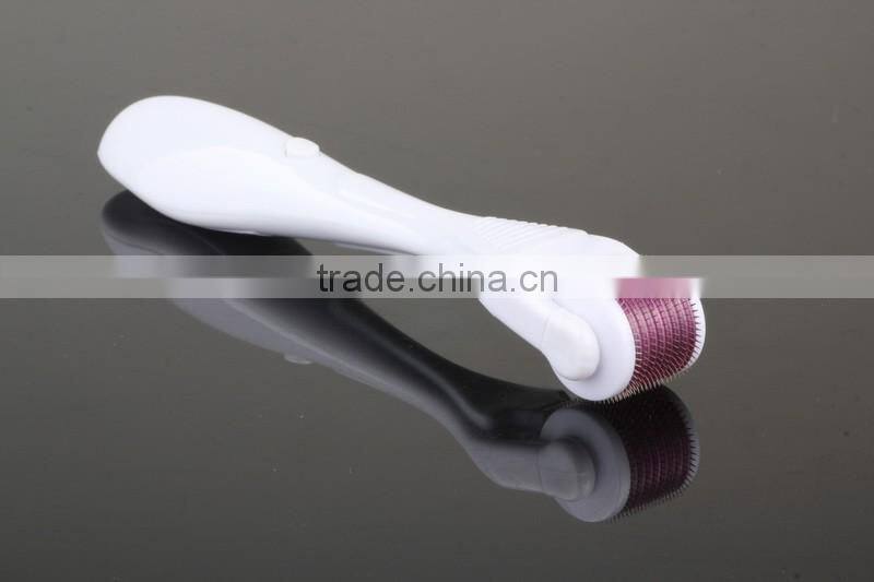 Hot sale 6 in 1 derma roller 540 Needles Micro Needle Roller Multifunction PDT Interchangeable Roller Derma Vib