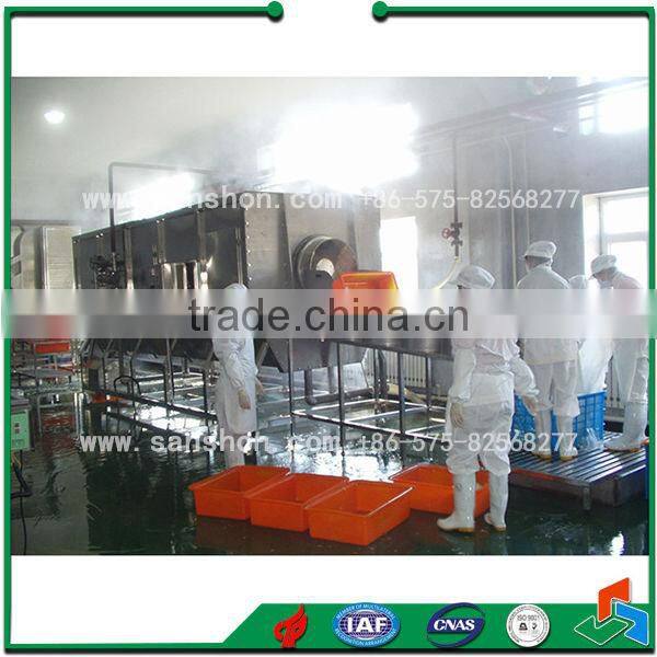 potato spiral blanching equipment