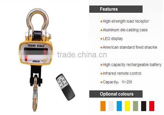 New model electronic scale crane scale 5 ton low price