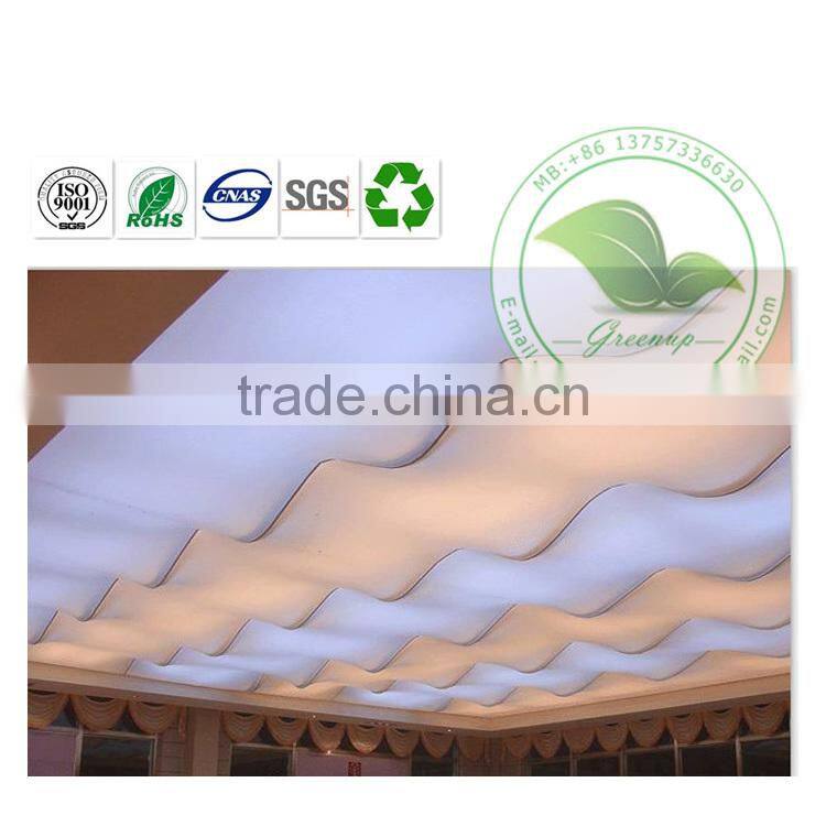 High Quality Satin Surface PVC Stretch Ceiling Film For Decoration