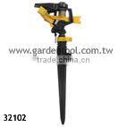 1/2" Plastic Sprinkler With One-Way Plastic Spike