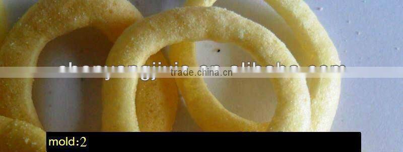 Automatic Sweet corn puffed food processing line with Rich cocoa filling 86-15553158922