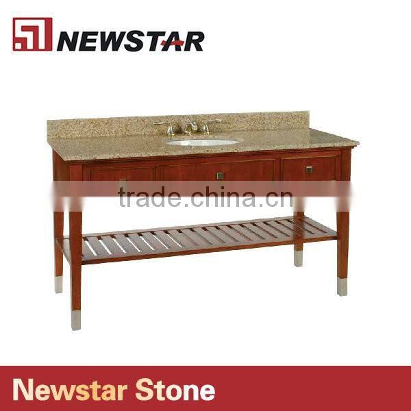 Wood vanity free standing Hotel vanity