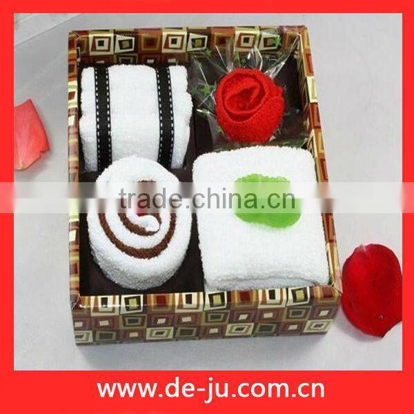 Microfiber Rolling Cherry Two Pieces Cake Towels