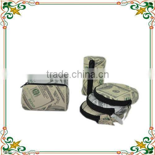 2013 novelty canvas coin bag