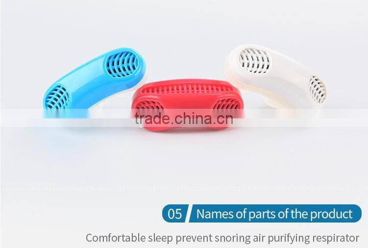 Multi-functional 2 In 1 Anti Snoring Device Air Purifier, Healthy Improve Sleeping Quality Anti-Snor Device For Wholesale