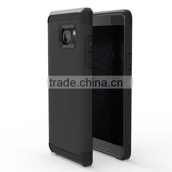 Best Selling Full Protective Shockproof Back Cover Rugged TPU + PC Combo Mobile Phone Case for Samsung Note7