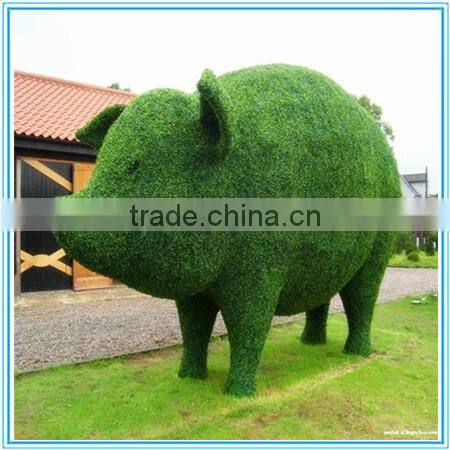 New design of customized artificial topiary topiary frame peacock
