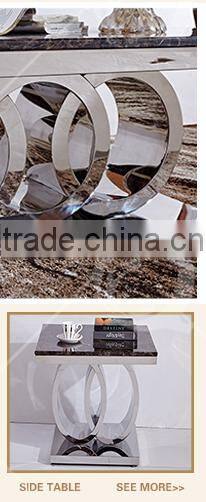 Italian marble top coffee table