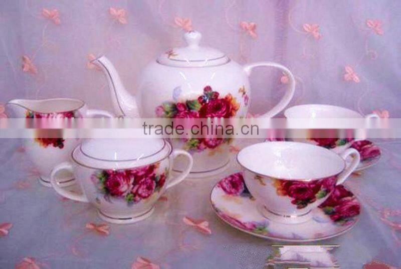 porcelain/ceramic tea coffee set 24pcs /17pcs/ 15pcs