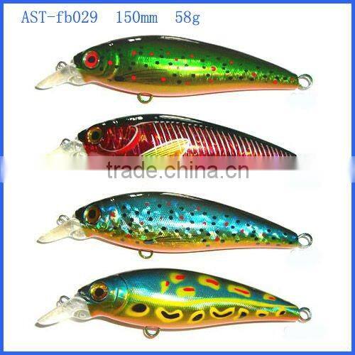 plastic hard fishing lure