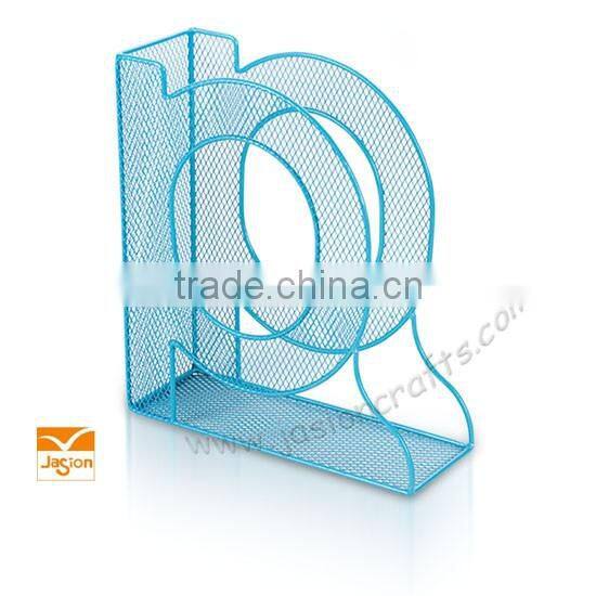 2016 Hot sale Wrought iron Magazine Rack/"L "Magazine Rack/antique iron Magazine Rack