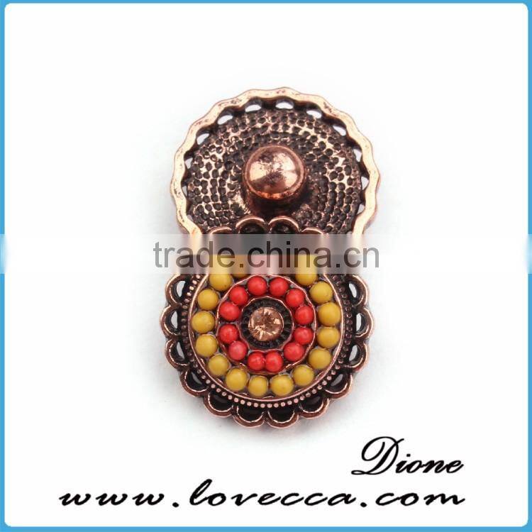 Wholesale Snap Button Pendant Jewelry,Crystal Jewelry Accessory,Trendy Snap Button Jewelry