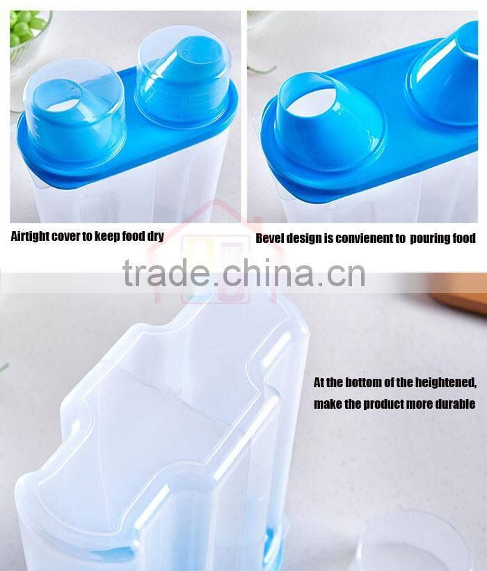 NBRSC Plastic Dry Dried Food Cereal Grain Dispenser Rice Storage Container Box