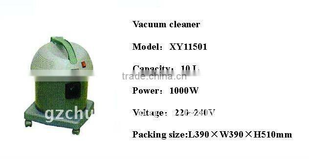 Low noise dry vacuum cleaner