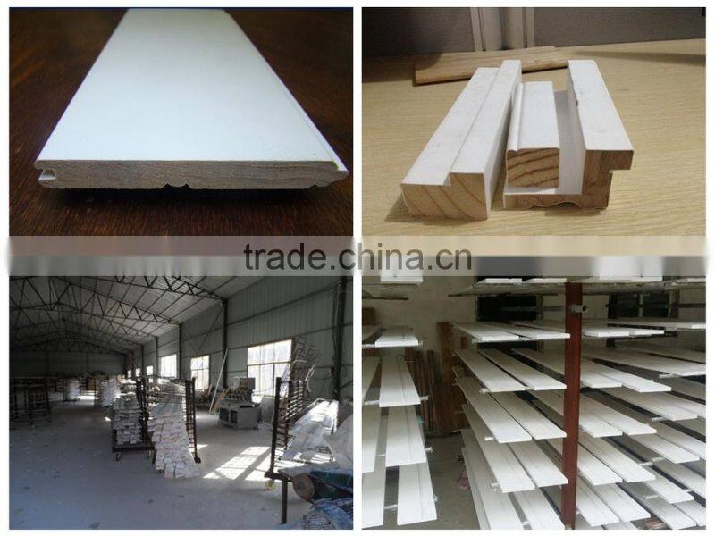 cheap waterproof solid wood baseboard