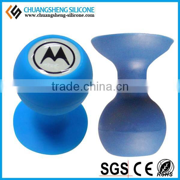 Round head octopus head silicone mobile phone holder