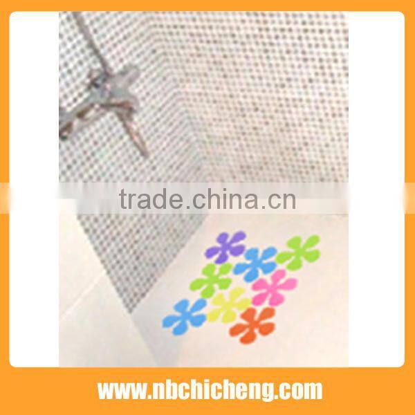 Flower shaped Plastic bathroom Floor Mat