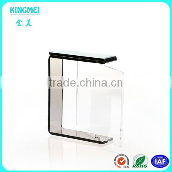 KM-VP83 Unique S Shape Servicing Crooked Perspex Poster Frame with Clear Color