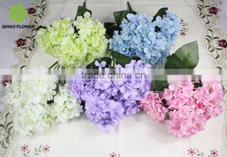 High quality Silk hydrangea artificial hydrangea bouquet decorative landscaping hydrangea bouquet export only
