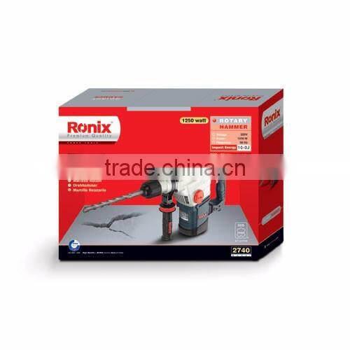 RONIX INDUSTRIAL LEVEL ROTARY HAMMER 40MM MODEL 2740