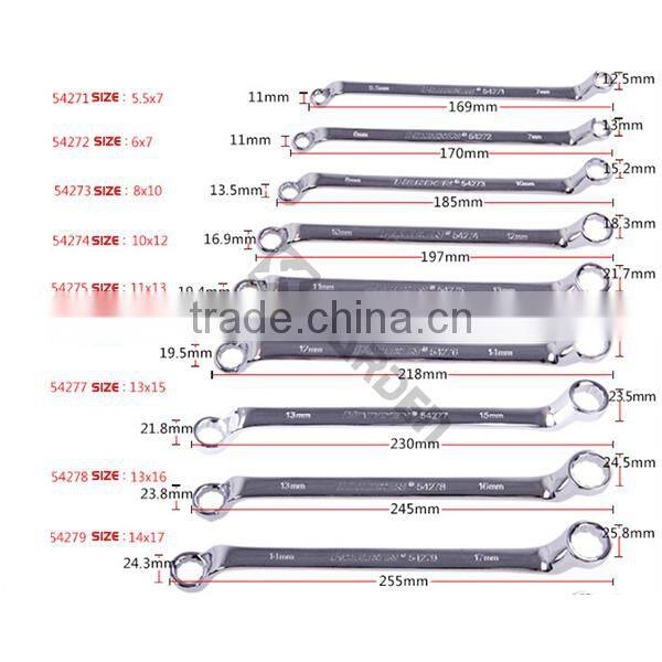 Professional Commercial Electric Hand 6 Point Cr-v Ring Spanner Tools