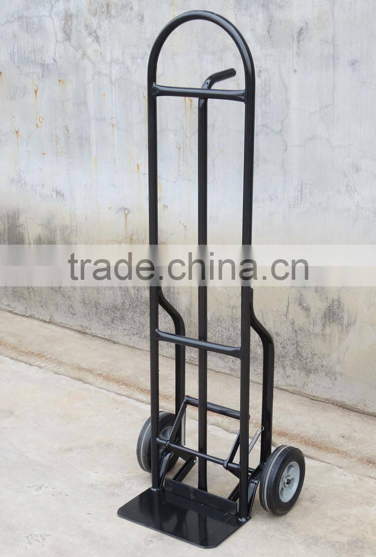 china industrial steel two wheel tool trolley hand cart