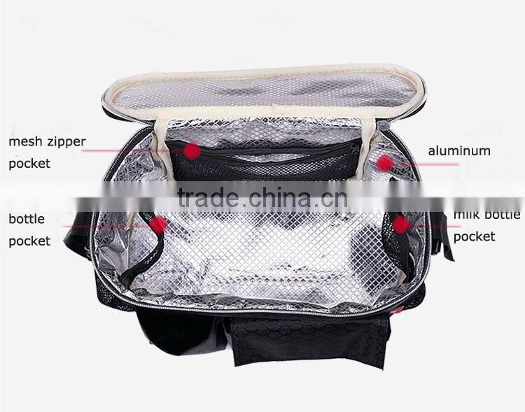 Convenience carring hanging cooler bag for babg stroller