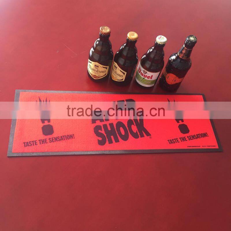anti-slip bar runner non-woven rubber bar mat