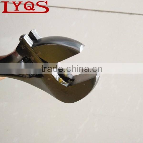 Forged carbon steel adjustable wrench/clyburn spanner for industial