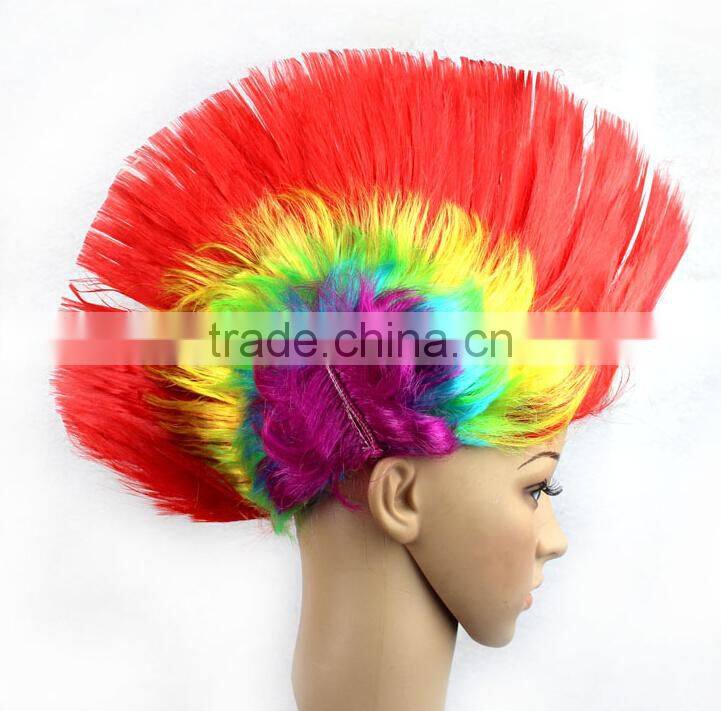 Colorful wig Wholesale Hippy Party Wig