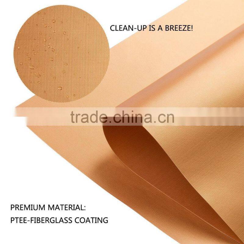 BBQ Cooking High -Temperature Gold PTFE BBQ Grill Mat