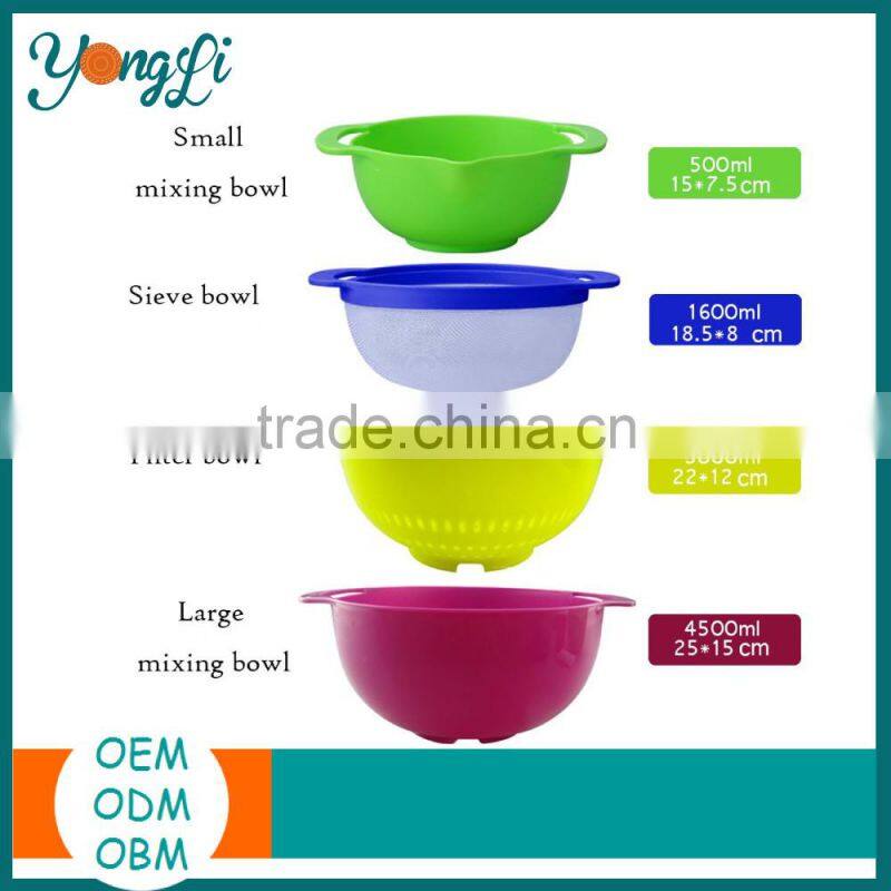 10 Piece Set Measuring Tool Multicolored Plastic Essential Kitchen Bakeware Tools