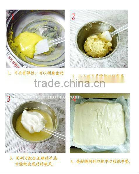 Clear Handle Silicone Kitchen Utensils