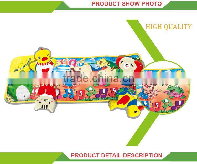 Top sale colorful playmat foldable baby play music mat