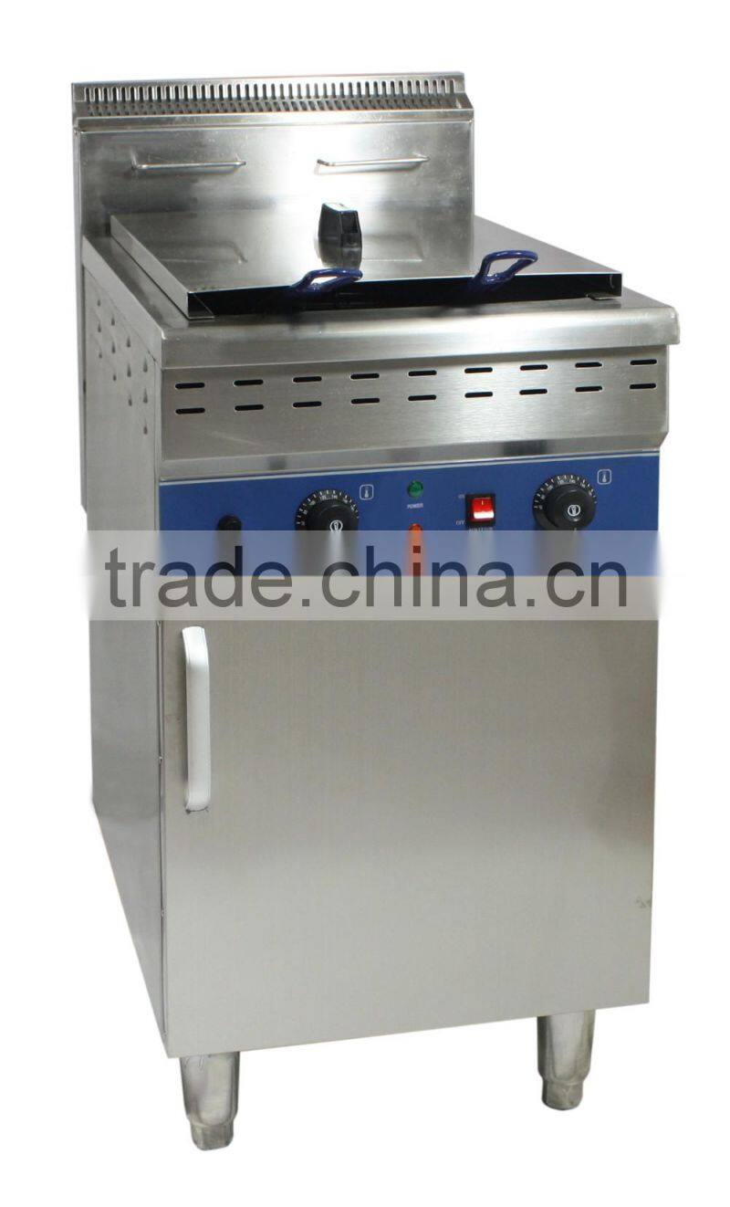 Professional Deep Fryer/1 Tank 2 basket deep fryer/industrial electric fryer EF-481C