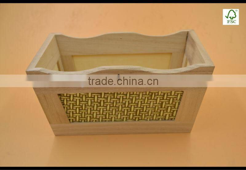 high quality wooden phone holder,wooden office storage box