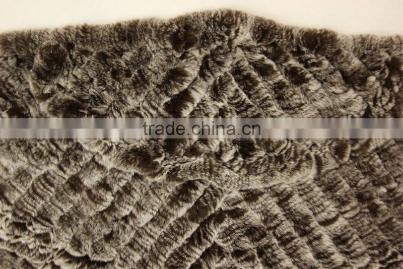 High Quality Knitted Rex-Rabbit Shawl