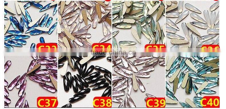 Bling Nail Art Rhinestone Decorations drop