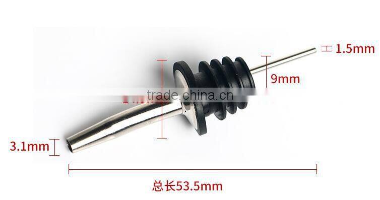 Ec-friendly bar accessories new product drip stop wine pourer