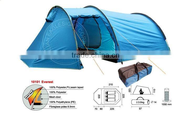 3 person 2 layer camping tent
