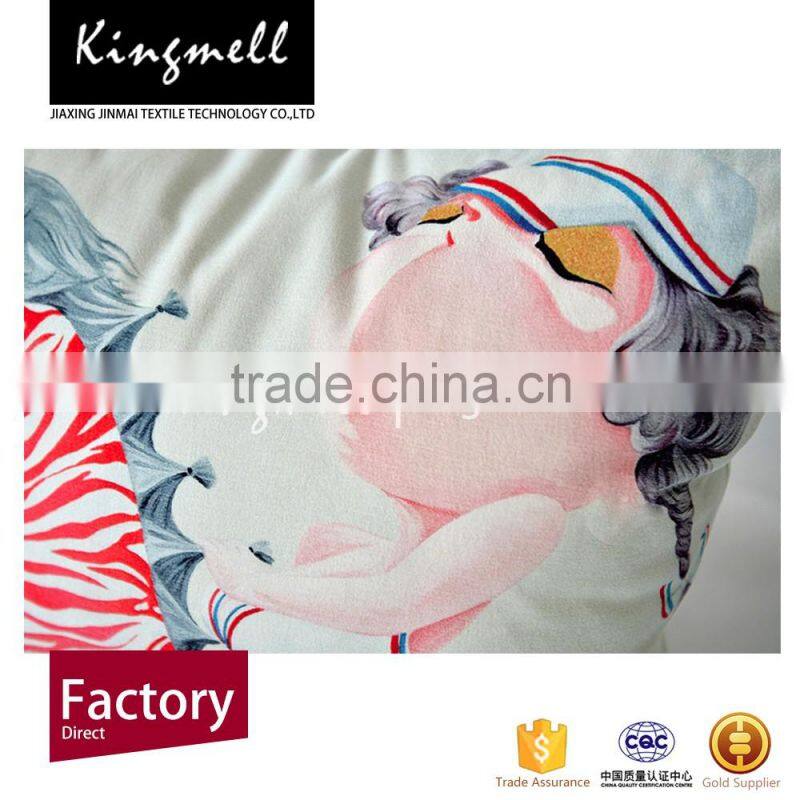 Cartoon Horses Print Sofa Cushion Cover 45*45cm for office chair