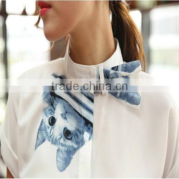 Factory wholesale silk blouse models,model simple blouse,satin blouse