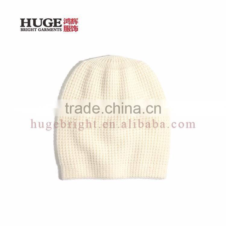 Fashionable Luxury Fashion Cashmere Simple Knit Hat Pattern
