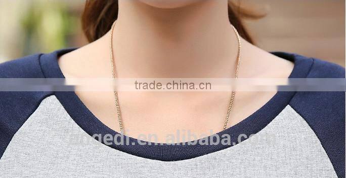 Ladies Wear Fashion Lady Branded Raglan jumper ladies long sleeve pull over top