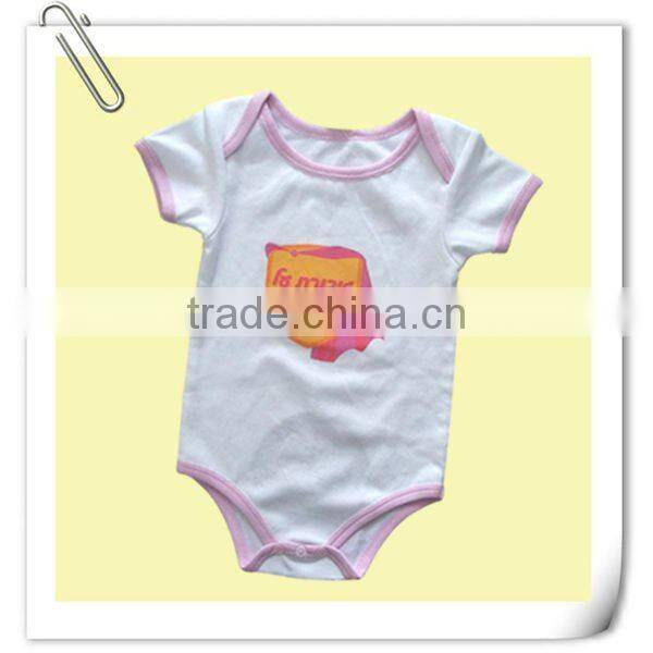 Cotton soft handfeel baby clothing with print