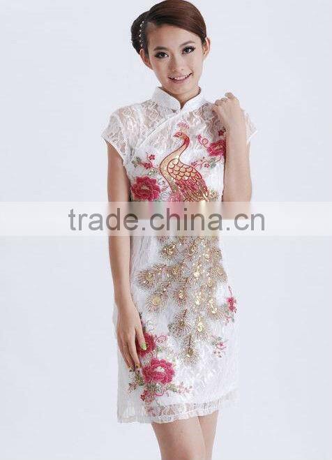 lace chinese cheongsam