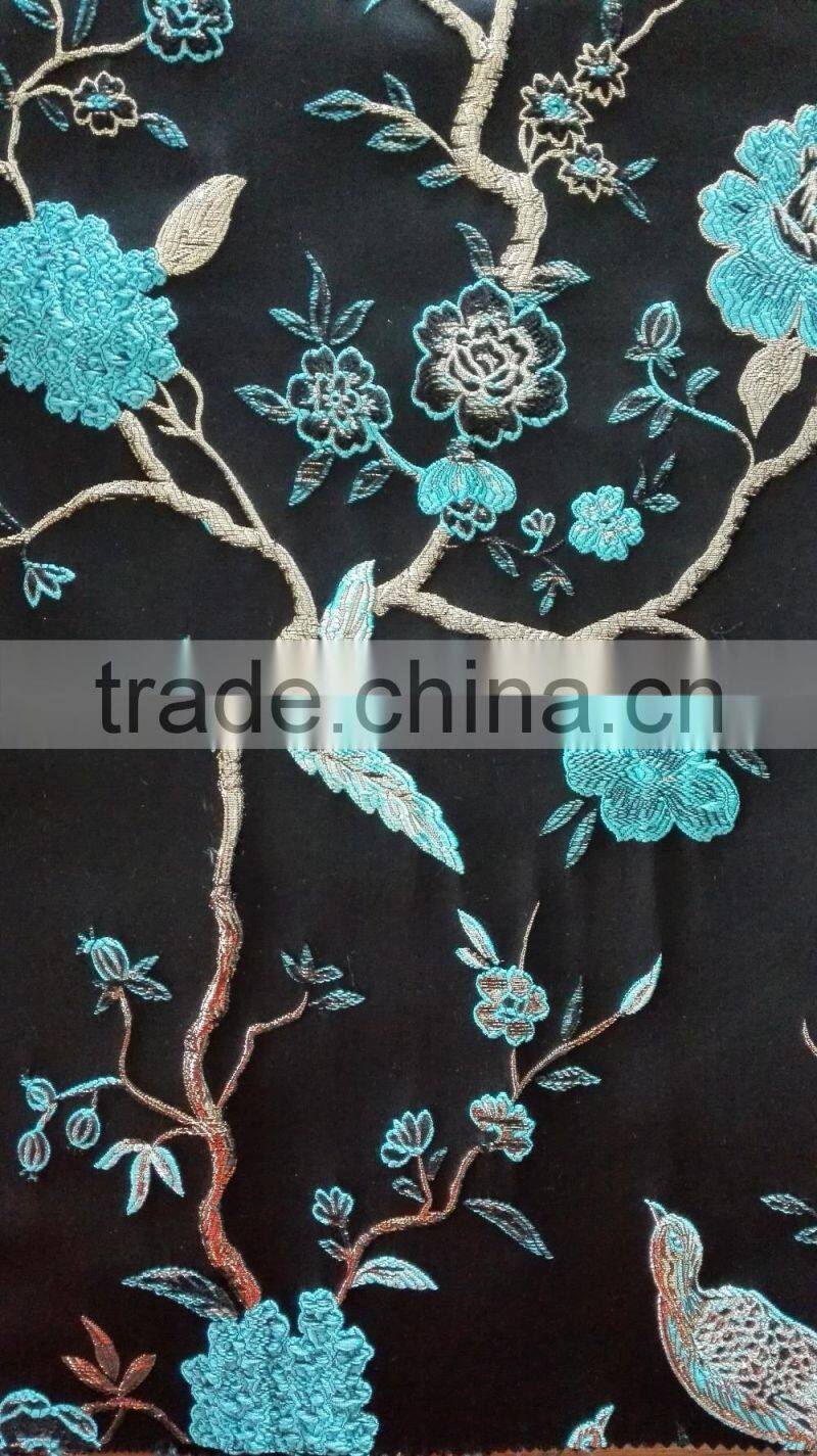 high quality T/C woven jacquard for women's dress